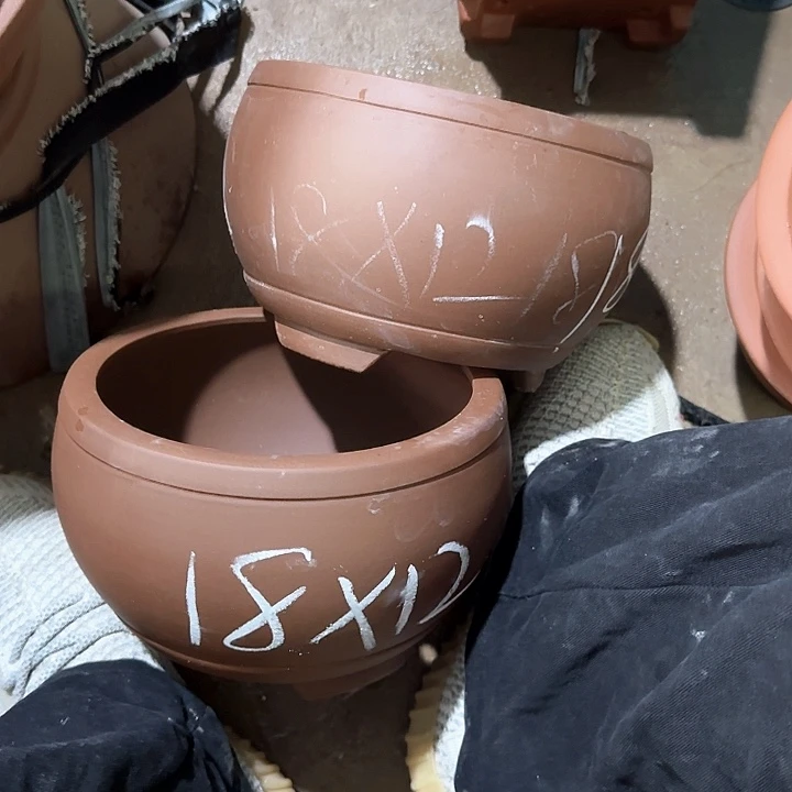 宾***哥紫砂花盆破损包赔