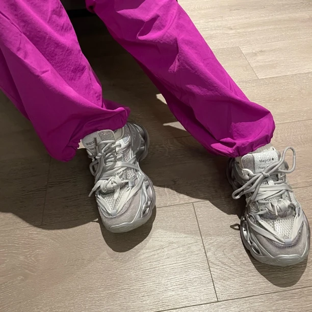 欧货时尚夏季系带老爹鞋