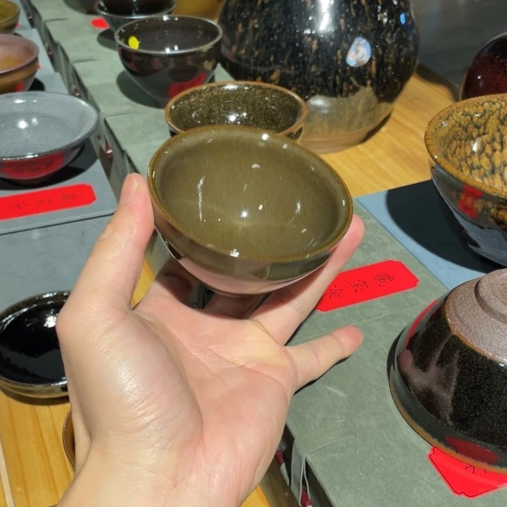 茶盏建窑建盏主人杯