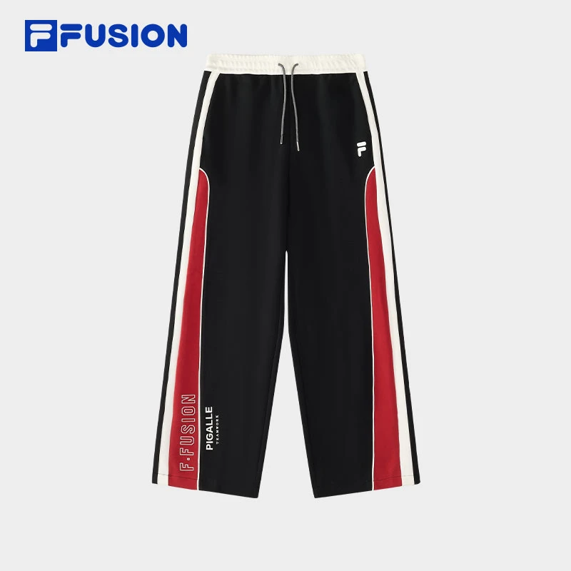 FILAFUSION斐乐潮牌针织长裤25春新宽松休闲裤T11W518602F