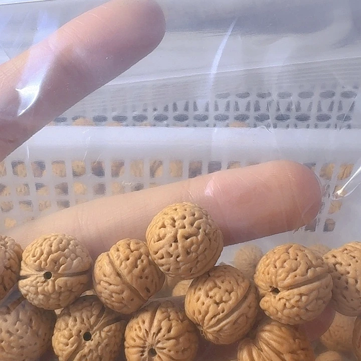 平***安桃核吊坠原皮原色金刚纹散籽
