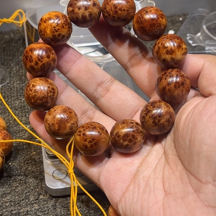 柏木（崖柏）手串/手链2.0陈化红油小满瘤疤手串