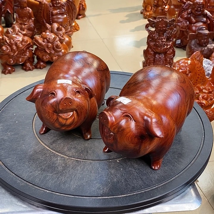 大果紫檀（缅甸花梨）缅甸花梨木猪