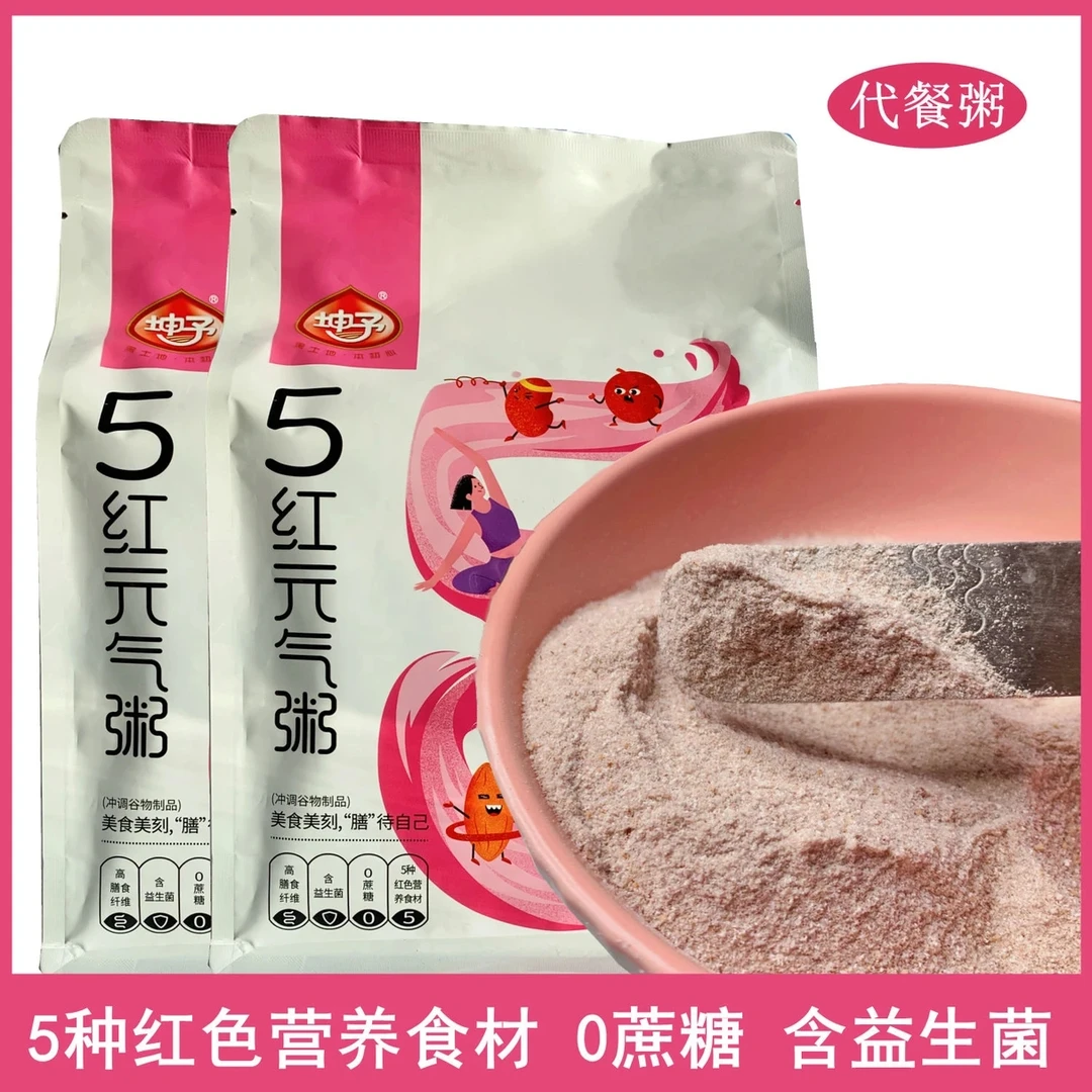 坤予5红元气粥480g