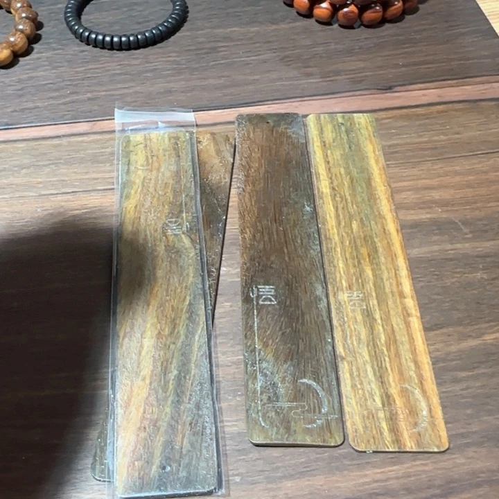 大果紫檀（缅甸花梨）绿檀书签