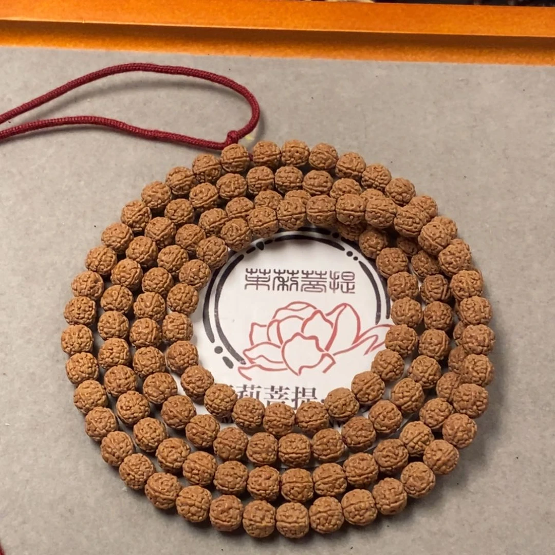 金刚菩提吊坠小*一代龍原桩108