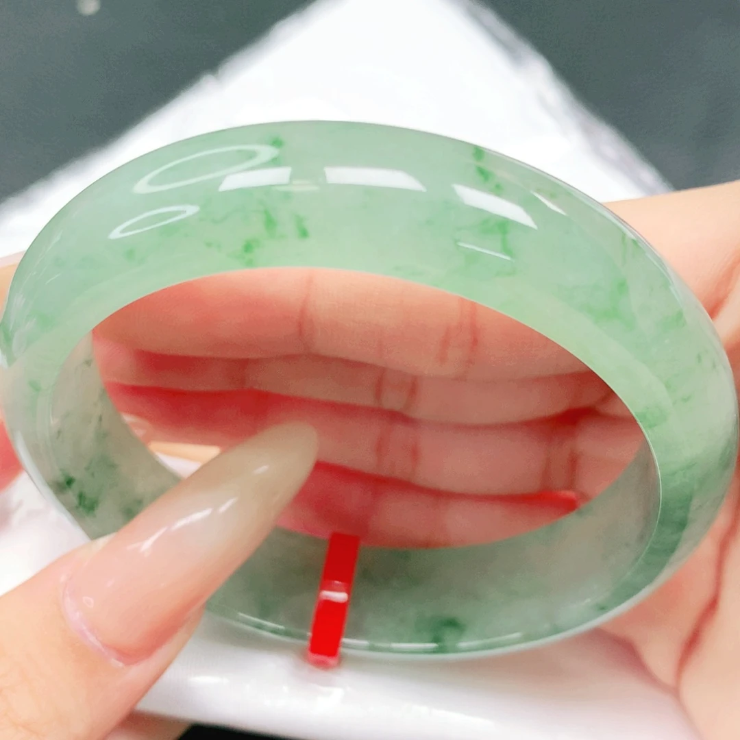 翡翠未镶嵌手镯58