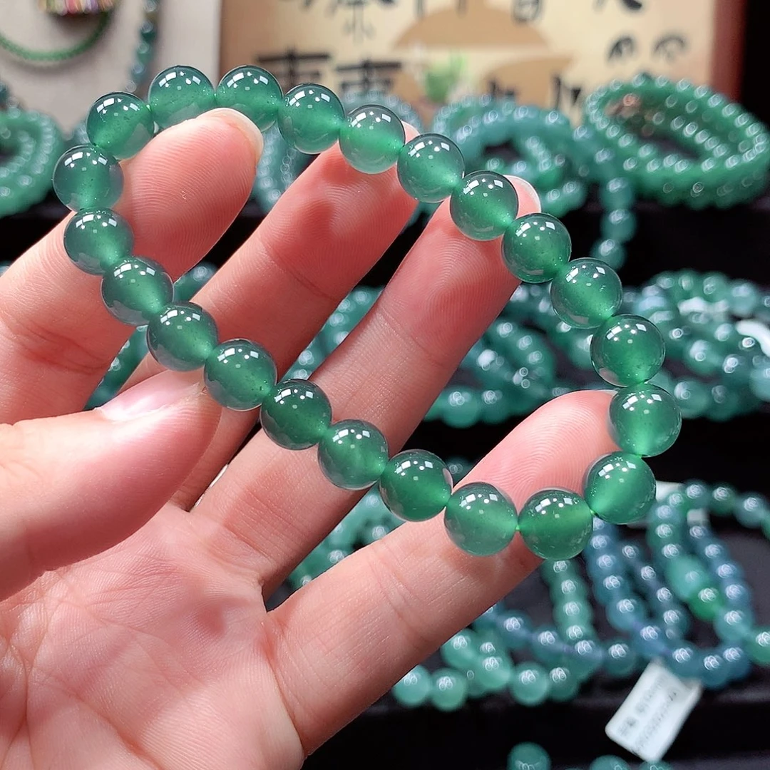 翡翠未镶嵌手链卡9
