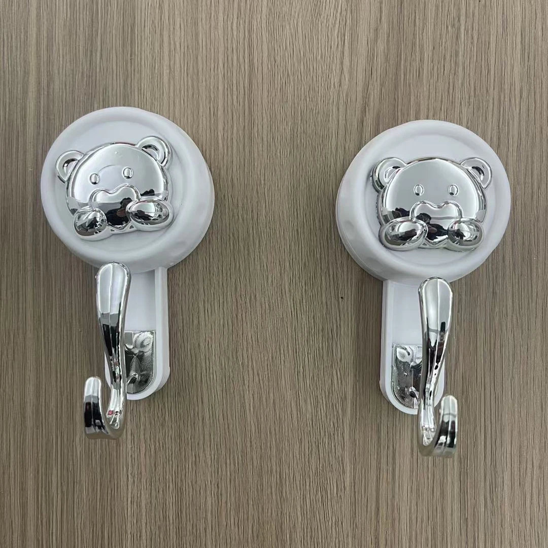 （升级款）吸盘双钩挂钩3个家用厨房必备轻奢现代高级【汤家限定】