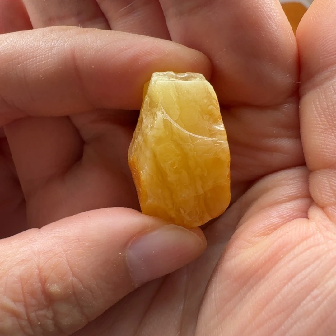 隋***超定制琥珀未镶嵌琥珀蜜蜡定制