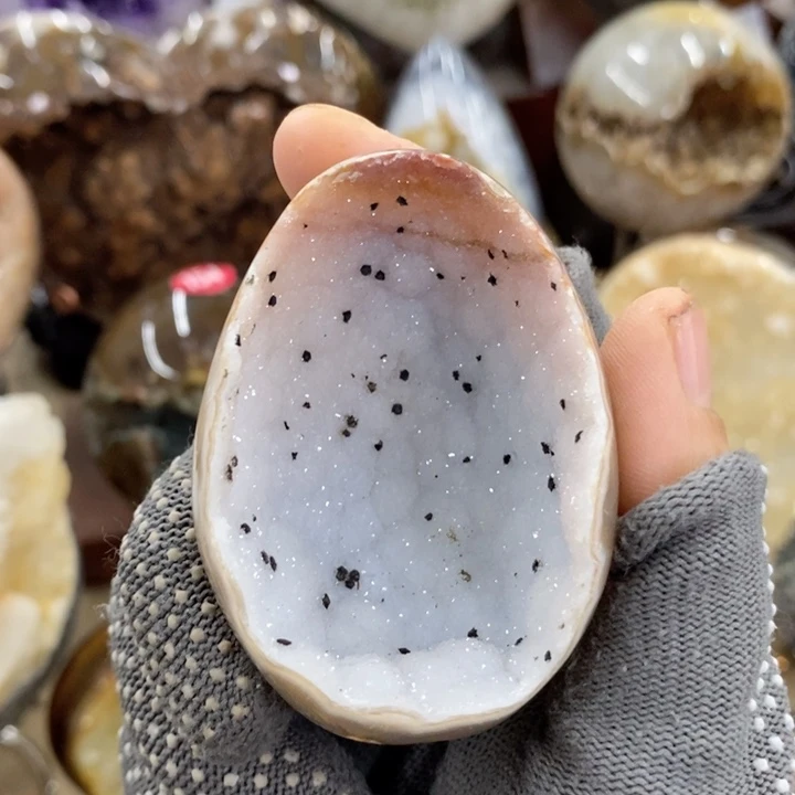 珠宝半成品紫晶未镶嵌