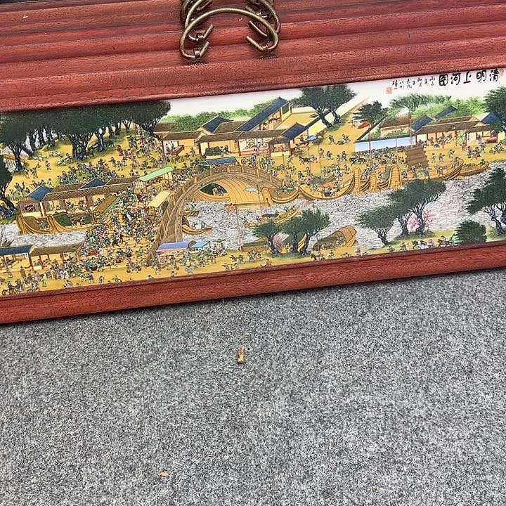 瓷片瓷板画瓷板画