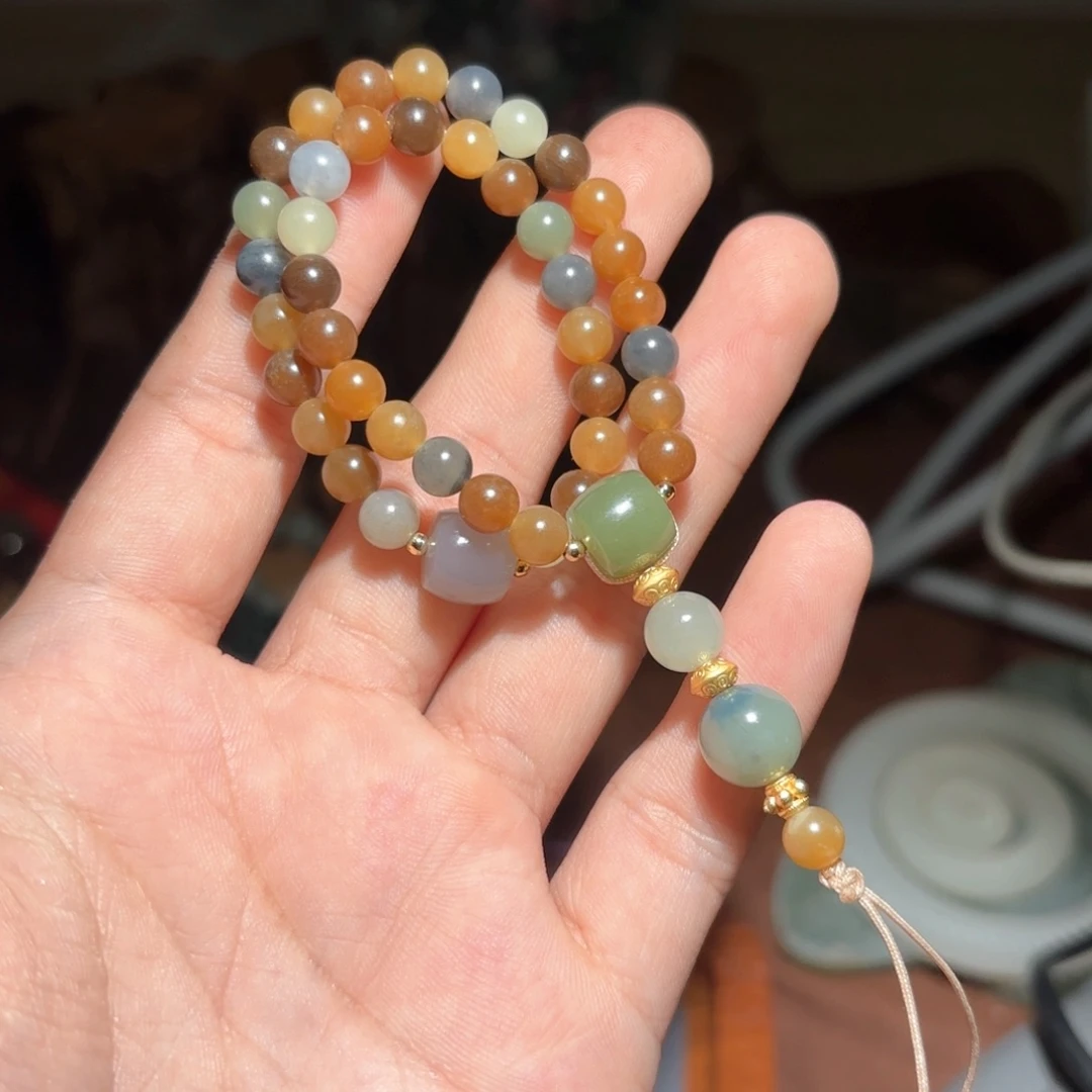 和田玉手链未镶嵌