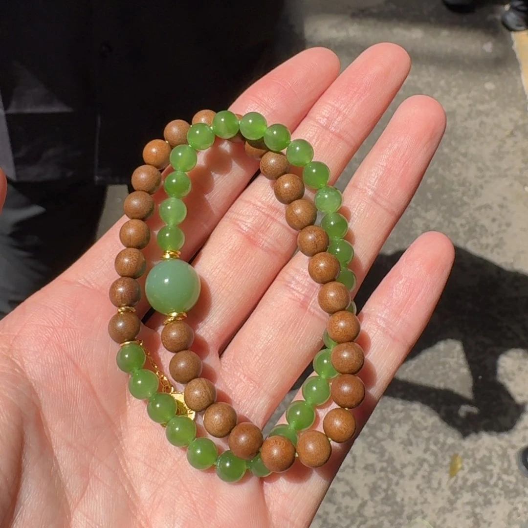 和田玉未镶嵌颈饰59仙女姐姐卡6左右