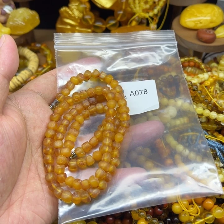 琥珀未镶嵌珠宝奇石