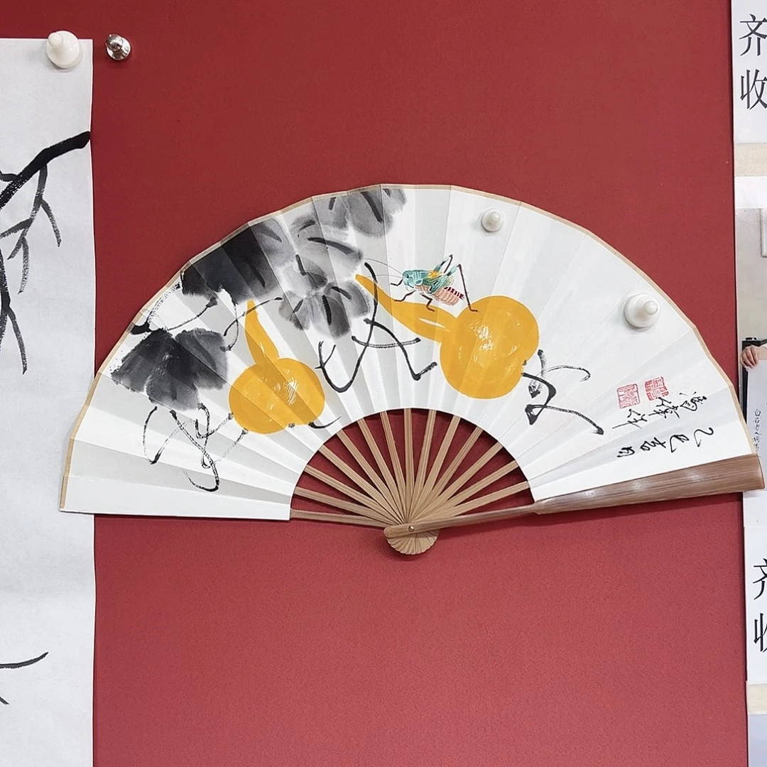国画冯伟老师手绘国画作品慧