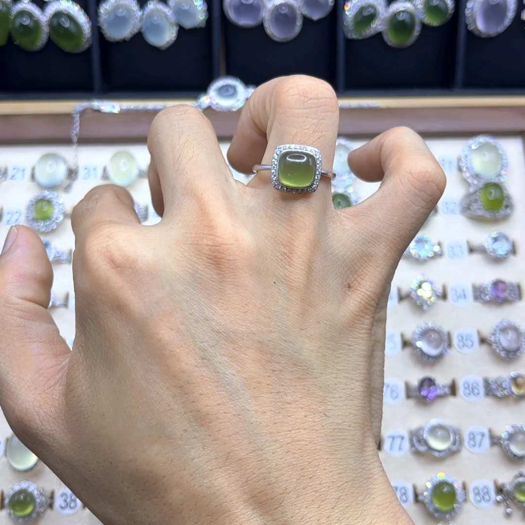 周***周岫玉银S925镶嵌戒指