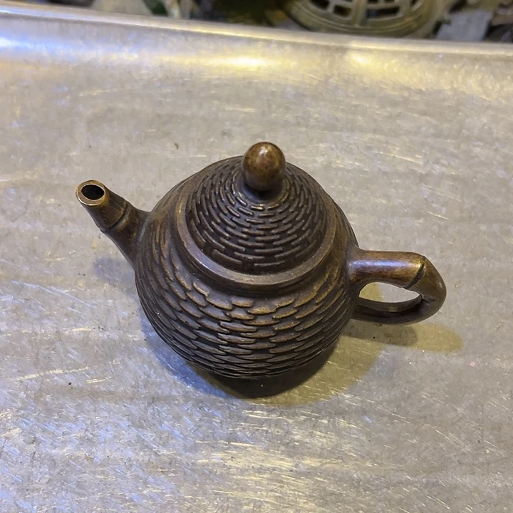 黄铜摆件，文房摆件