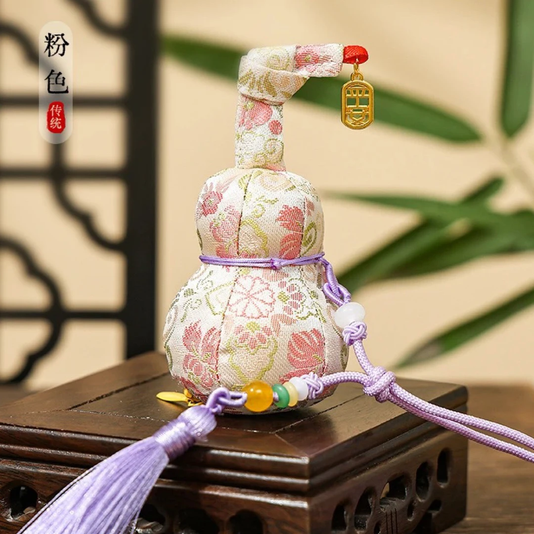 孙悟空甄选-精致古风葫芦端午挂件艾草驱蚊香囊香包随身挂饰