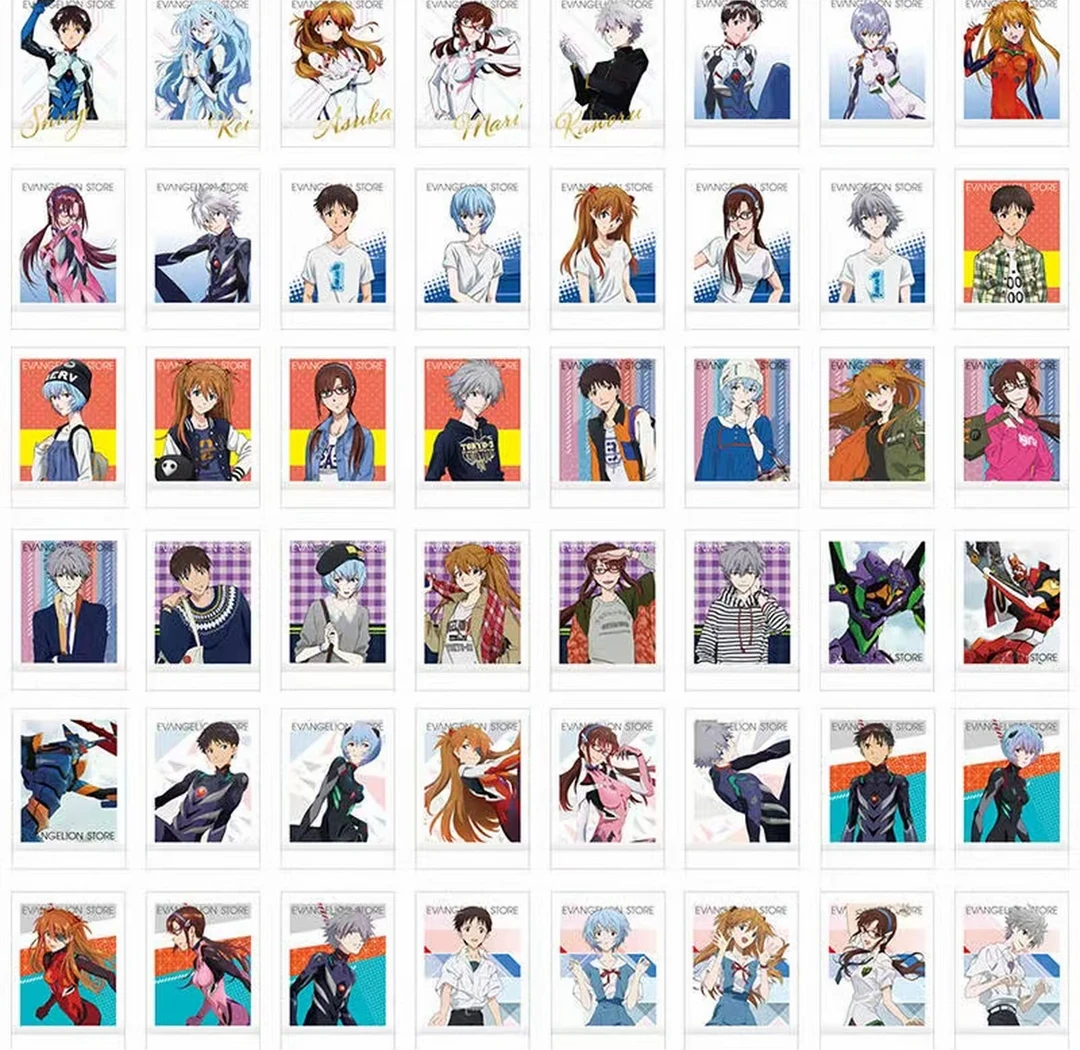 【现货】eva新世纪福音战士 剧场版拍立得小卡 全48种
