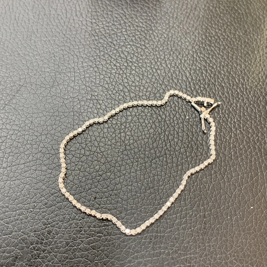 18k金钻石手链1克拉2*JZ009