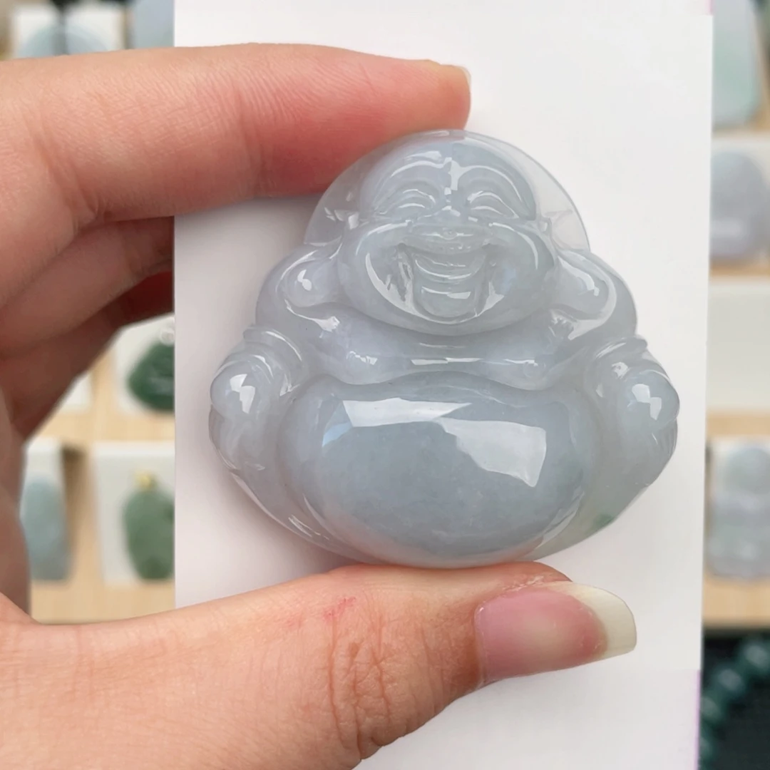 颈饰未镶嵌翡翠佛公