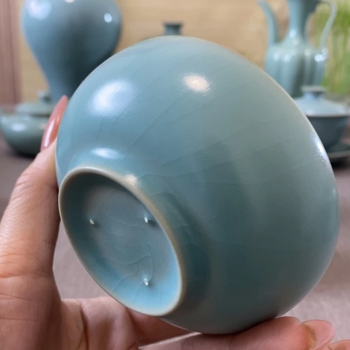 瓷片普洱杯一一一一一一一一一