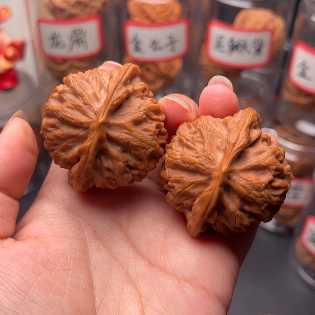 把件文玩核桃44肉包灯