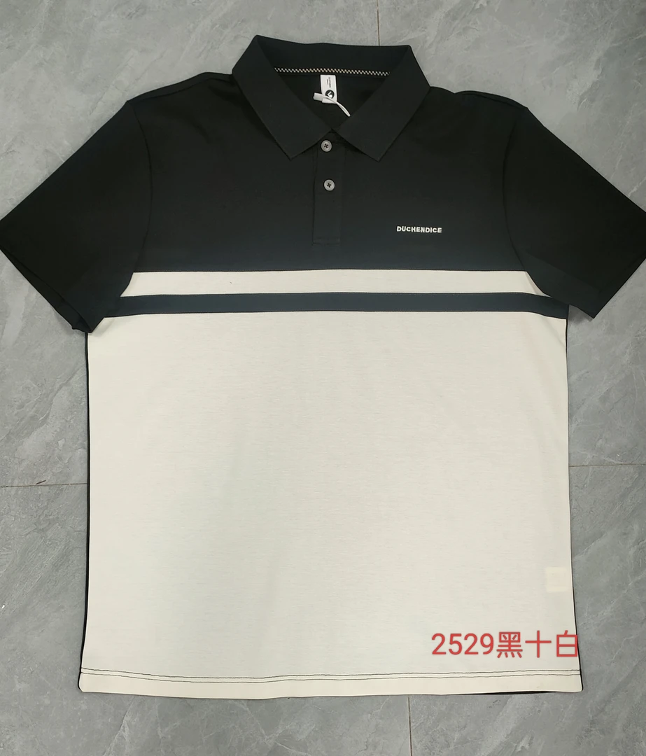 2529款豪仕尊爵夏季短袖方领T恤