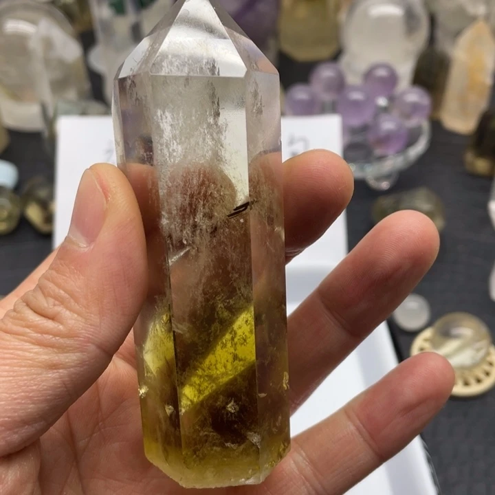 水晶5未镶嵌黄水晶