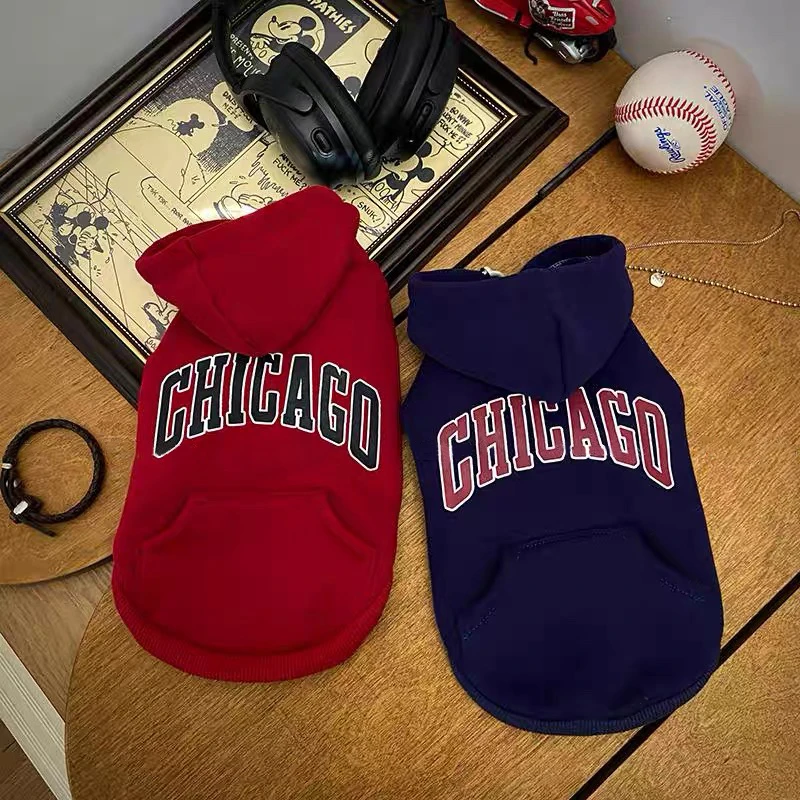 秋冬季新款小型犬狗狗衣服加厚雪纳瑞泰迪比熊博美茶杯犬衣服保暖