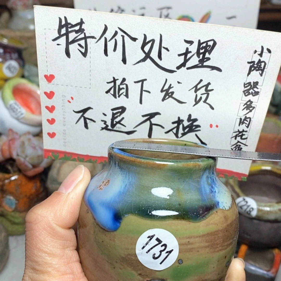 花盆特价处理不退不换的＇原价28