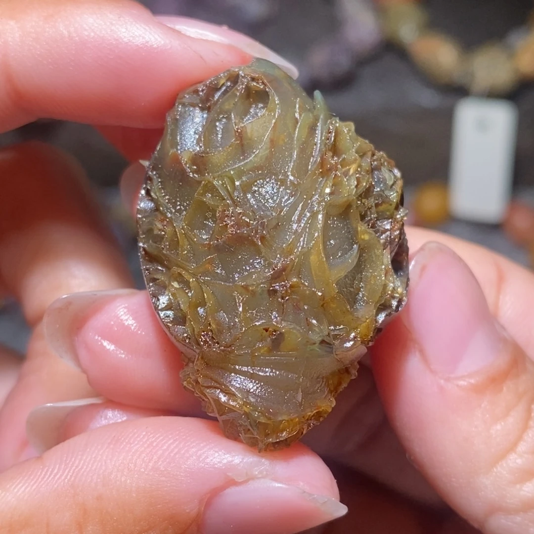 未镶嵌玛瑙/玉髓珠宝半成品