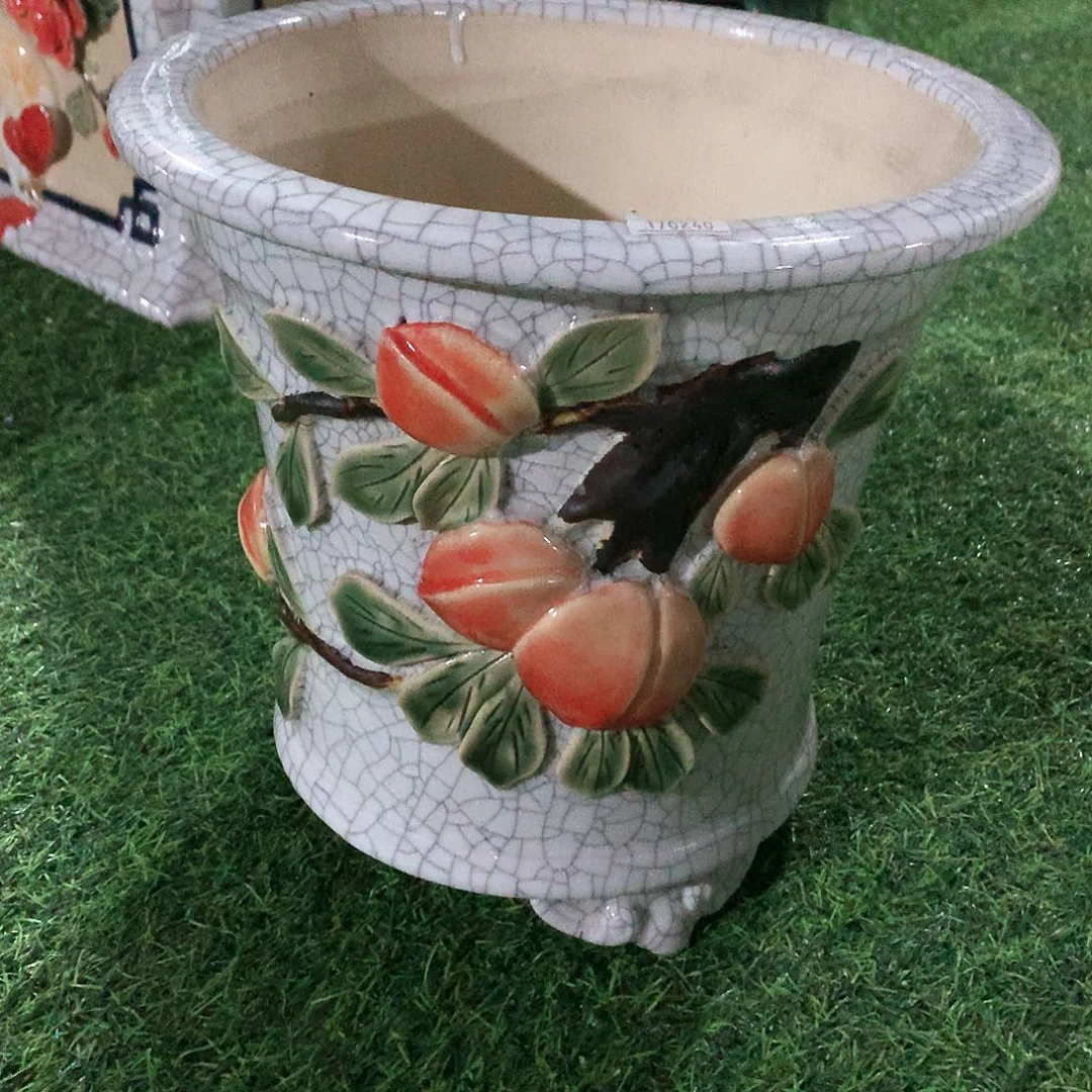 山***️高温粗陶石湾花盆