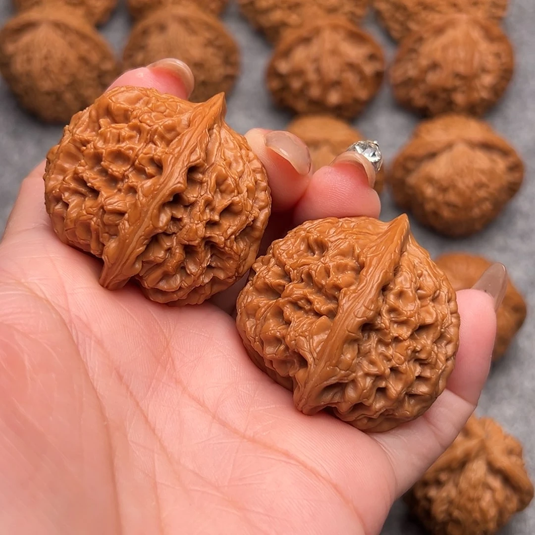 把件文玩核桃精品大肚水龙纹38肚42