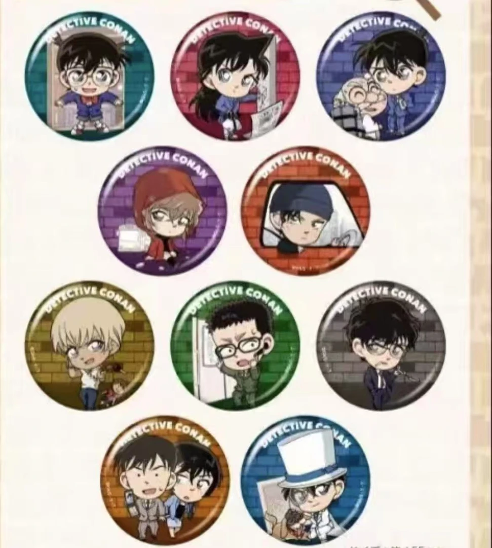 （日谷正版现货）米名侦探柯南回忆月台QQRqqr徽章吧唧盲盒（代拆）