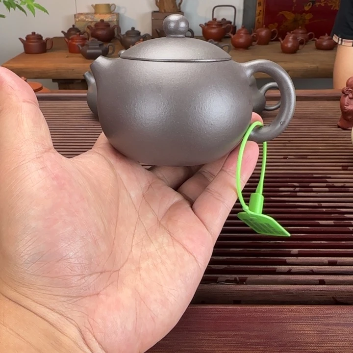 茶壶紫砂千喜天青200cc半手