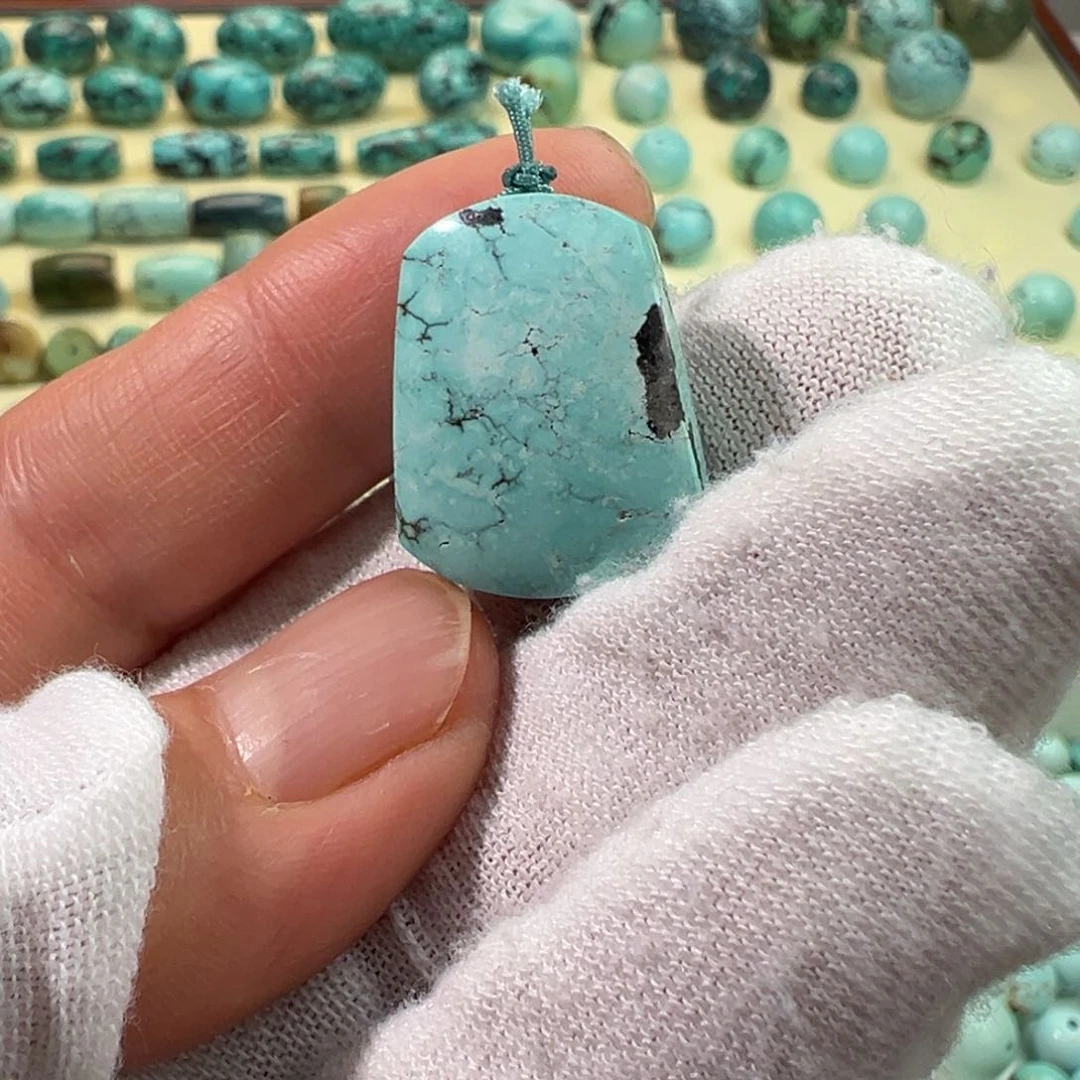 绿松石无事牌 未镶嵌