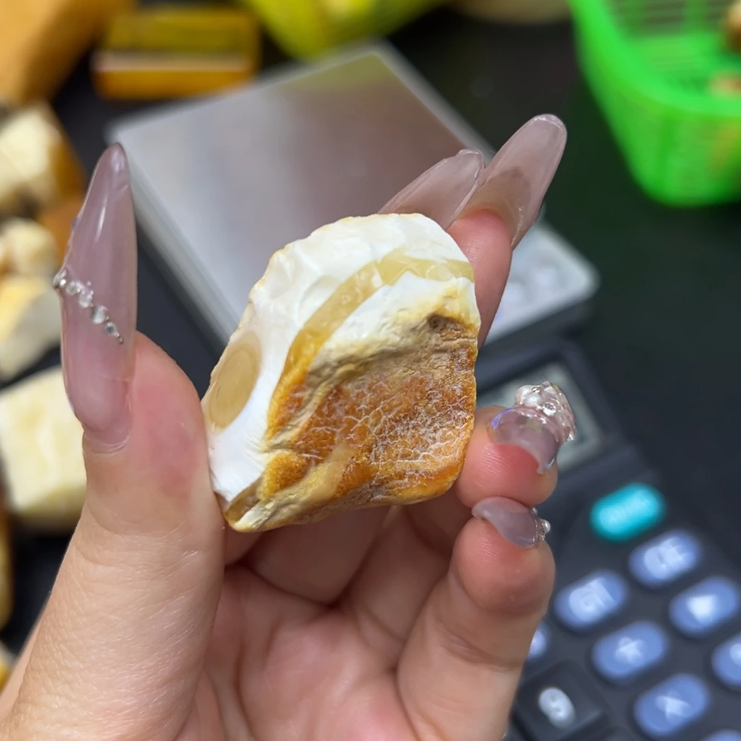 定制琥珀未镶嵌一**宅蜜蜡