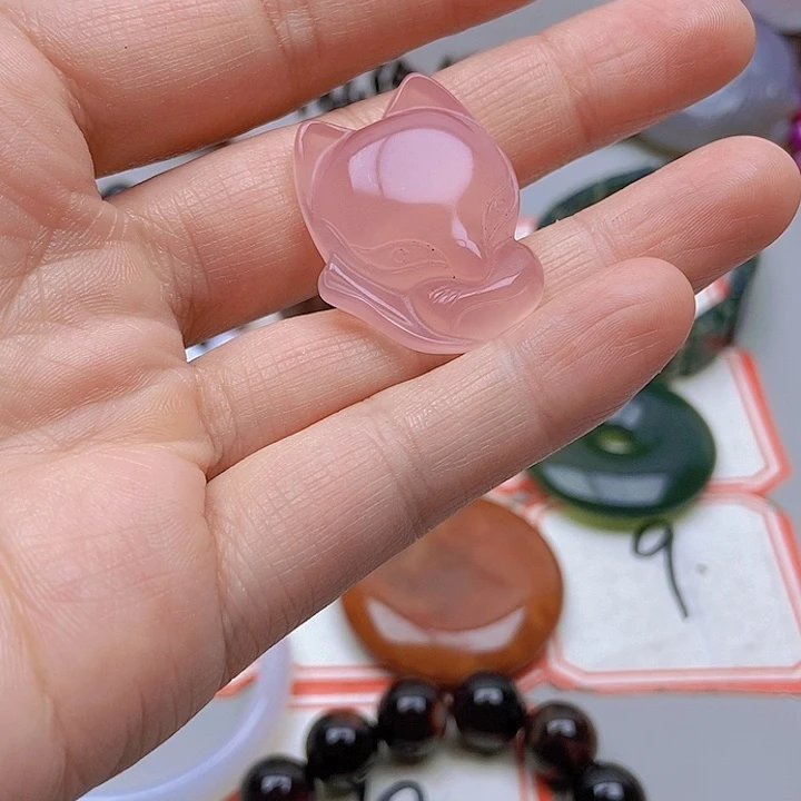 【闪购商品】玛瑙/玉髓珠宝半成品未镶嵌然**物