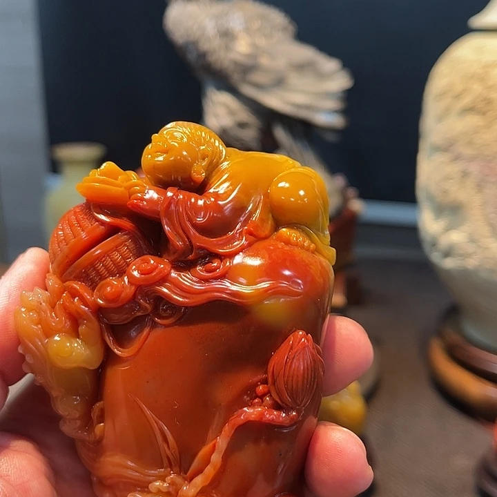 寿山石蒋*哥艺术品市场