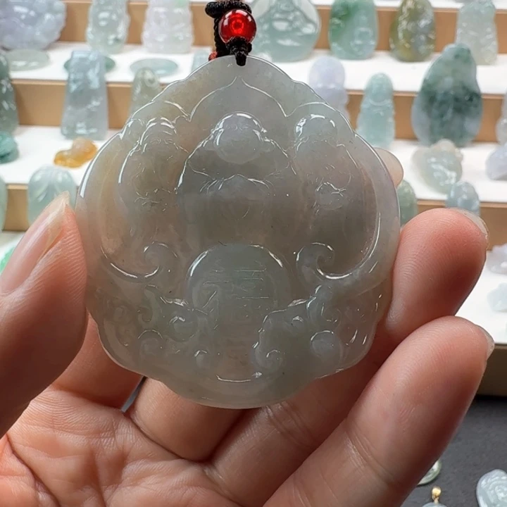 翡翠未镶嵌项链翡翠