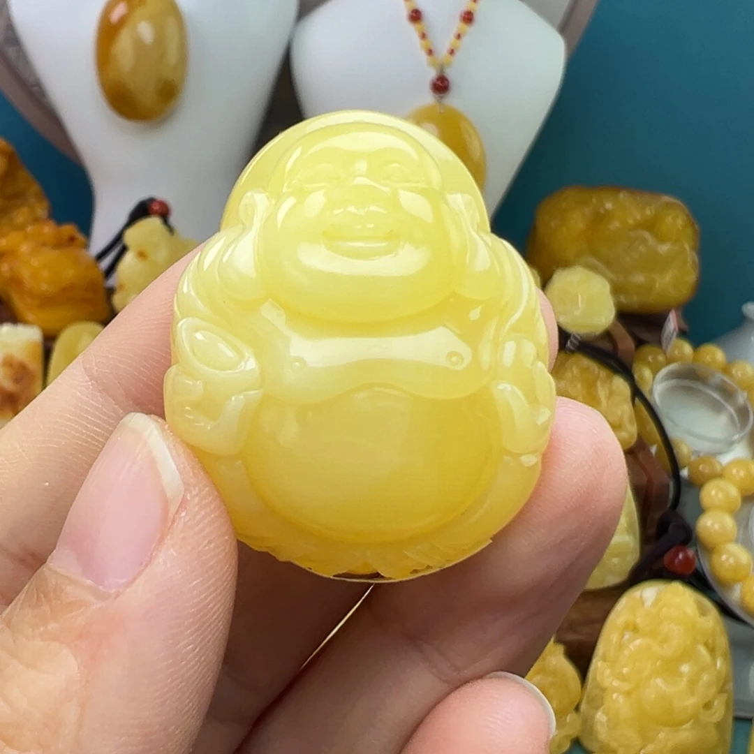 蜜蜡吊坠(不含链)未镶嵌