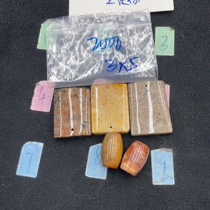 ****⁰颈饰合金硅化珊瑚（珊瑚玉）