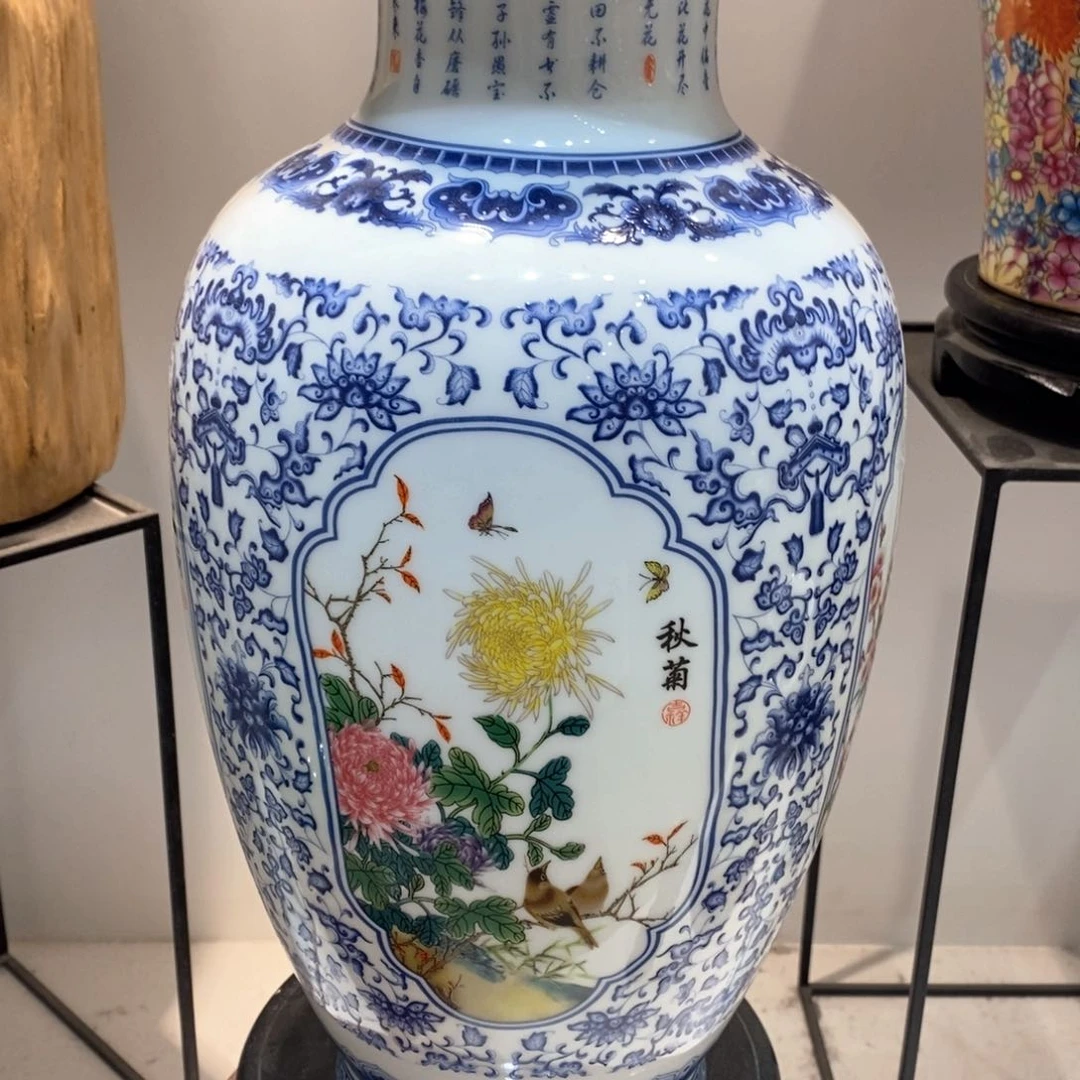 景德镇陶瓷花瓶摆件