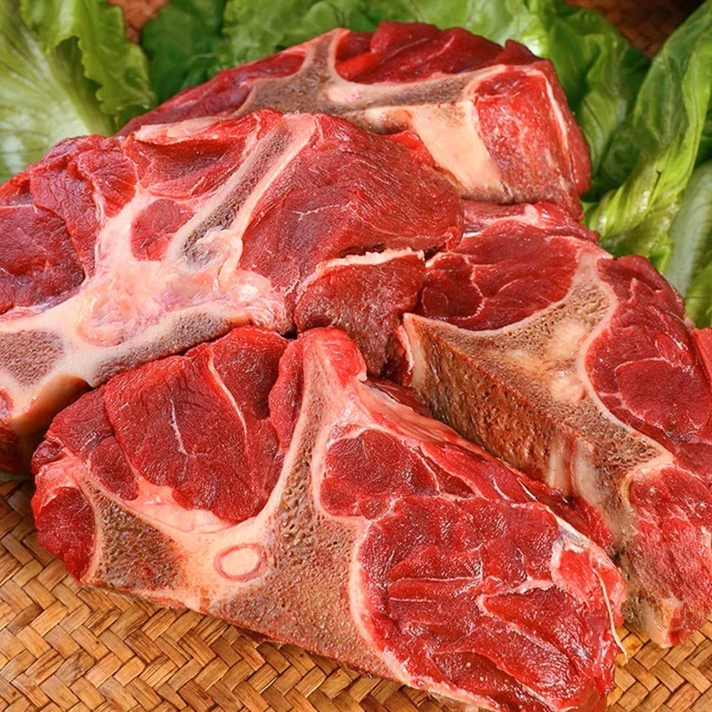 原切牛脊骨贴骨肉牛蝎子牛脖骨草原牛肉