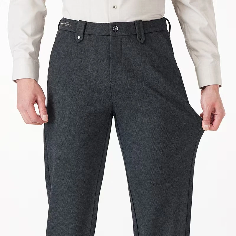 【805】秋冬新款时尚百搭松紧腰高腰保暖休闲裤H0731