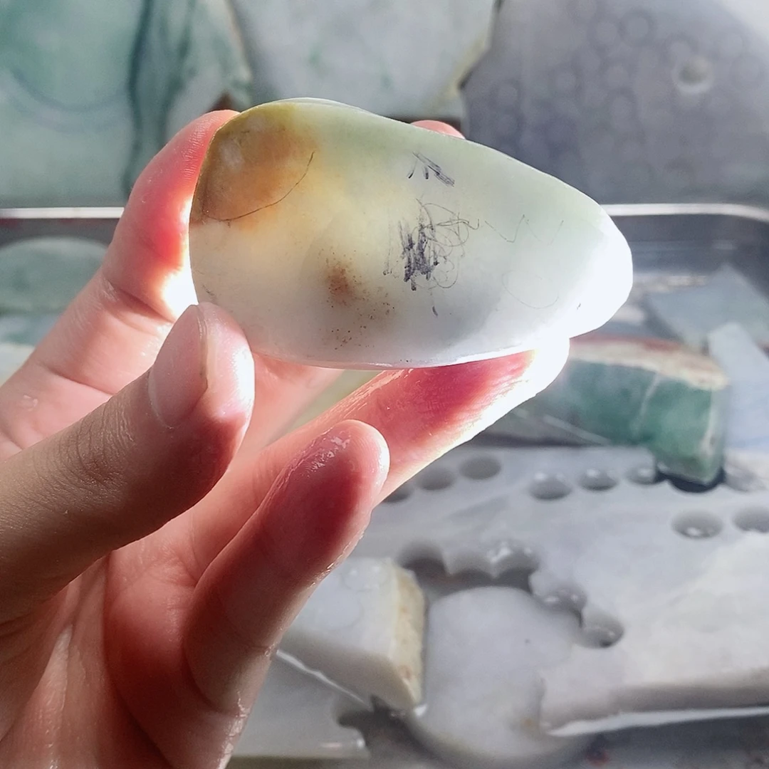翡翠散珠天然缅甸翡翠a货52