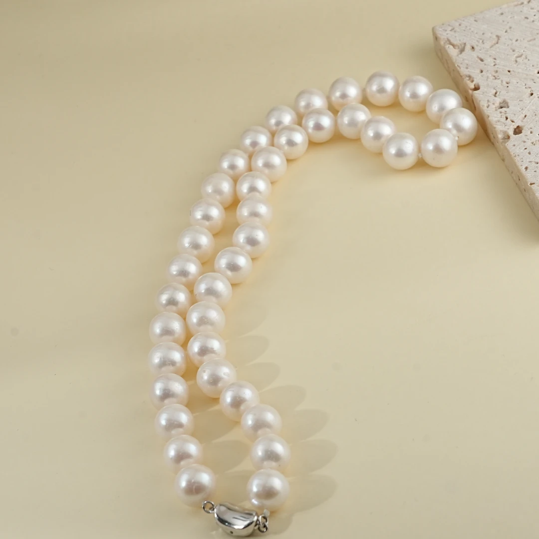 【珠寶】珍珠项链10mm+-22193（多样性发其一）