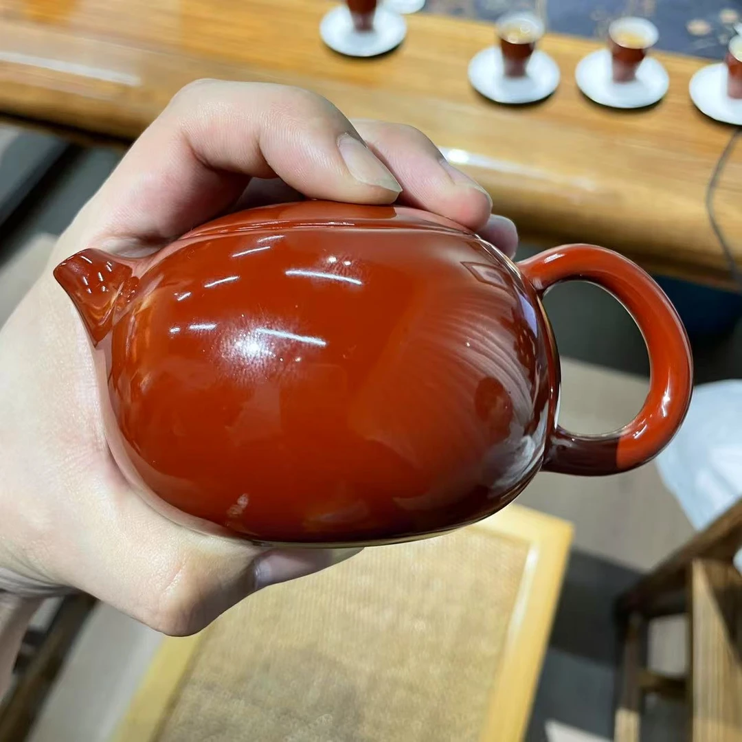 周鸿浦-南红西施壶（不挑字）T2985